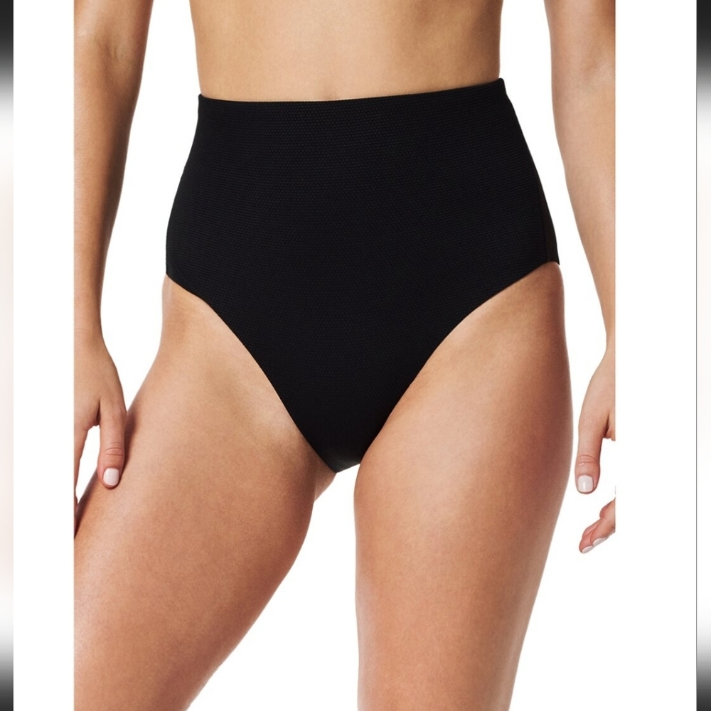 SPANX SWIM PIQUE  HI-RISE SHAPING CHEEKY /#50392R/ BIKINI BOTTOM  /SZ:SMALL